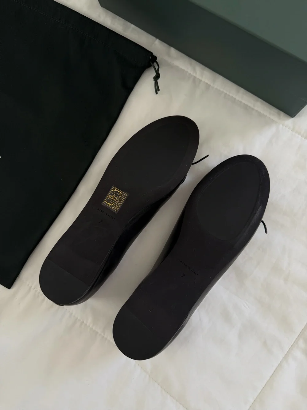 Brand New- Everlane Ballet Flat in Black Leather 🖤✨ - Picture 4 of 14